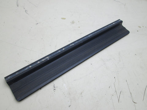 Mercedes W123 wagon right rear door sill scuff plate blue (USED)