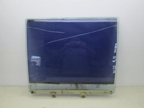 Mercedes W123 300TD wagon right rear door glass window