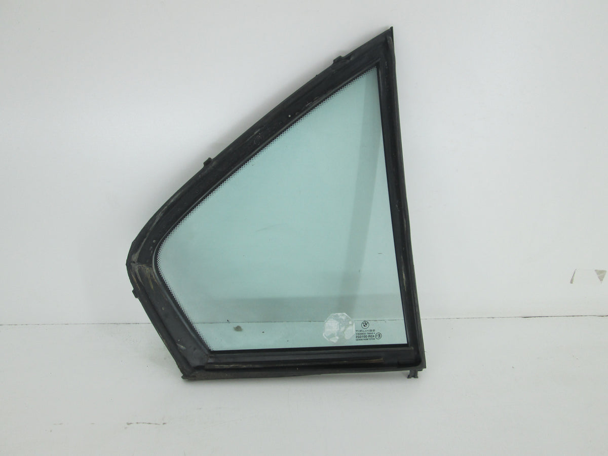 BMW E38 740IL left rear quarter window glass (USED) – Allums Imports