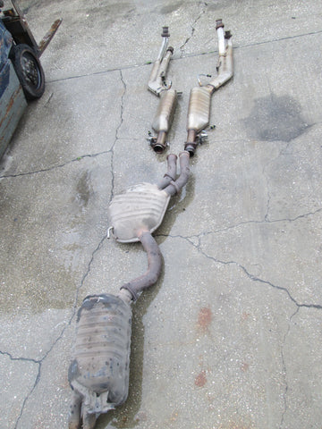 Mercedes R129 SL600 1998 complete exhaust system (USED)