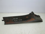 BMW E24 633csi 635csi right rear upper door panel trim molding black (USED)