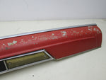 Jaguar XJS 84-91 rear trunk tag light trim panel (USED)