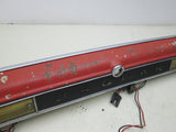 Jaguar XJS 84-91 rear trunk tag light trim panel (USED)