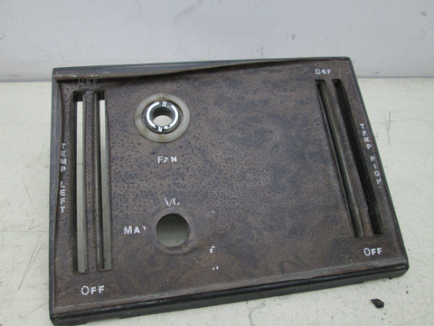 Mercedes R107 450SL 350SL climate control panel bezel with switches #1078121