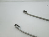 Mercedes R107 W107 560 450 380 Stainless Windshield Wiper Arms SOLD AS PAIR (USED)