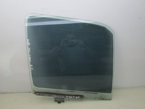 Volkswagen MK2 Golf right front door glass window 4 door
