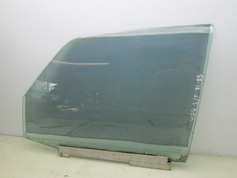 Mercedes W126 SE SEL 81-86 left front door glass window