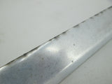 Mercedes W126 560SEC 380SEC Coupe right front door window trim chrome molding (USED)