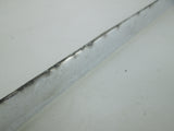 Mercedes W126 560SEC 380SEC Coupe right front door window trim chrome molding (USED)