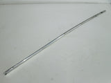 Mercedes W126 560SEC 380SEC Coupe right front door window trim chrome molding (USED)