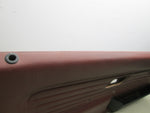 BMW E30 325i 318i coupe convertible left front door panel red burgundy #1 (USED)