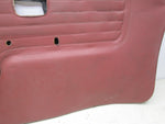 BMW E30 325i 318i coupe convertible right front door panel red burgundy #3 (USED)