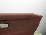 BMW E30 325i 318i coupe convertible right front door panel red burgundy #3 (USED)