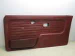 BMW E30 325i 318i coupe convertible right front door panel red burgundy #4 (USED)