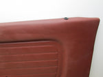 BMW E30 325i 318i coupe convertible right front door panel red burgundy #4 (USED)