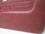 BMW E30 325i 318i coupe convertible right front door panel red burgundy #4 (USED)