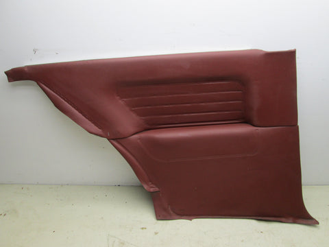 BMW E30 325i 318i coupe left rear door panel red burgundy #1 (USED)