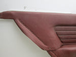 BMW E30 325i 318i coupe left rear door panel red burgundy #2 (USED)