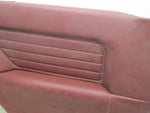 BMW E30 325i 318i coupe left rear door panel red burgundy #2 (USED)