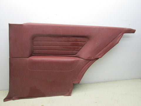 BMW E30 325i 318i coupe right rear door panel red burgundy #3 (USED)