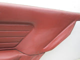 BMW E30 325i 318i coupe right rear door panel red burgundy #4 (USED)