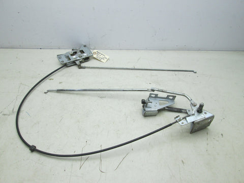 Mercedes R107 W107 560SL 380SL 450SL Convertible Top tonneau Cover Left Side Latch w/Cable (USED)