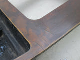 Mercedes W163 ML320 ML430 Wood Shifter Console Plate 1636806136 #3 (USED)