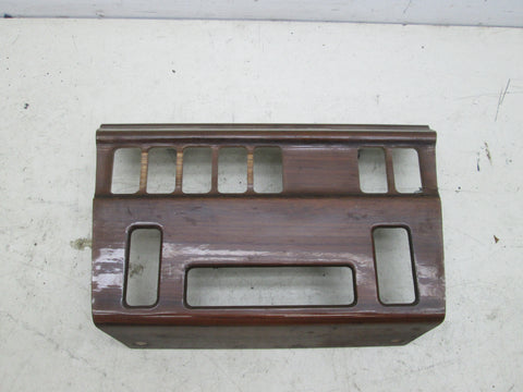 Mercedes W124 Center climate control Wood Dash bezel Panel #5 (USED)