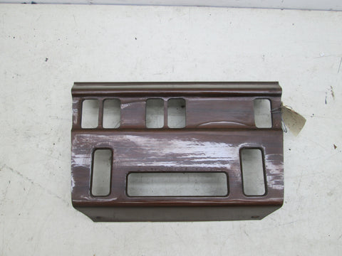 Mercedes W124 Center climate control Wood Dash bezel Panel #8 (USED)