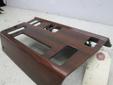 Mercedes W124 Center climate control Wood Dash bezel Panel #10 (USED)