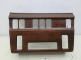 Mercedes W124 Center climate control Wood Dash bezel Panel #12 (USED)