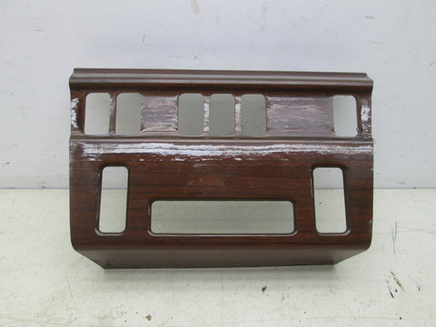 Mercedes W124 Center climate control Wood Dash bezel Panel #13 (USED)
