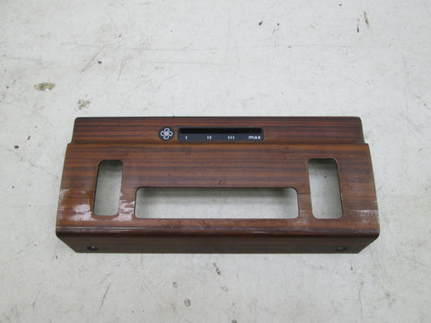 Mercedes W201 190Ee 190d A/C Wood Cover Dash panel 2016832236 #8 (USED)