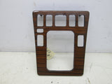 Mercedes W201 190E 190D Center Console Shifter Bezel #1 (USED)