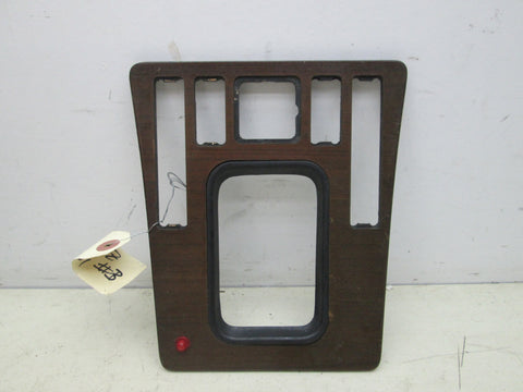 Mercedes W201 190E 190D Center Console Shifter Bezel #3 (USED)