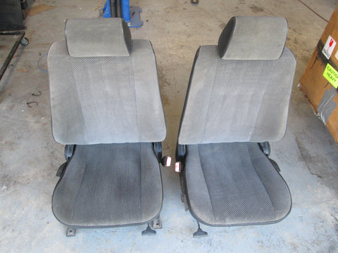 BMW E30 325i 318i cloth front grey comfort seats