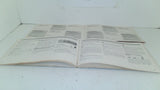 Volkswagen 1986 Golf owners Manual (USED)