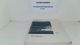 Saab 1994-1995 900 Cabriolet Factory Service Manual (USED)