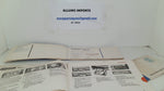 Mercedes 1975-1980 450SL Owners Manual and Service Record Booklets #6 (USED)