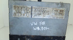 Vintage Volkswagen Fox Radio 000035188 (USED) (PARTS ONLY)