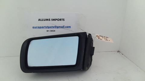 Mercedes W210 E320 E300 E420 96-99 Left Side Mirror Black #60 (USED)