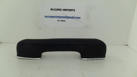 Mercedes W123 Euro Left Front Door Armrest Dark Blue w/Manual Windows (USED)