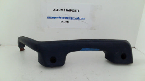 Mercedes W123 Euro Right Front Door Armrest Dark Blue w/Manual Windows (USED)