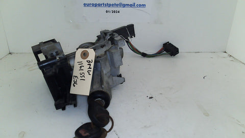 BMW E36 E34 Ignition Lock Assembly w/Key 1161551 (USED)