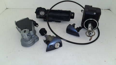Mercedes W209 Ignition System Kit 1131534479 ECU ECM w/Key Trunk/Door Lock #4198 (USED)
