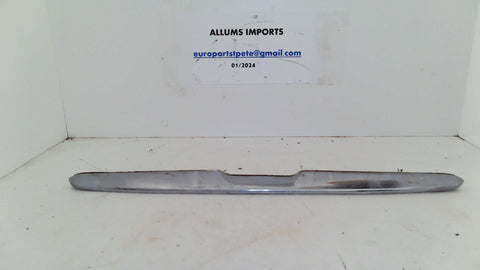 Mercedes R107 W107 Trunk Deck Lid Center Molding (USED)
