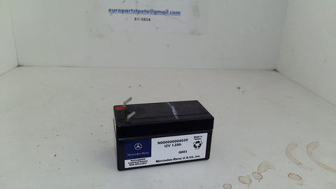 Mercedes 07-12 12V Auxiliary Battery OEM N000000004039 (NEW)