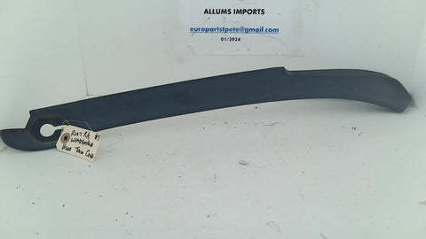 Mercedes R107 W107 Right Front Interior Windshield Cover Trim Molding Blue #7 (USED)