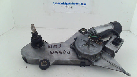 Mercede W123 300TD Wagon Rear Wiper Transmission w/Motor 1238201442 (USED)