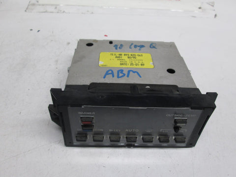 Audi 80 90 Coupe climate controller A/C heater control 893820043
